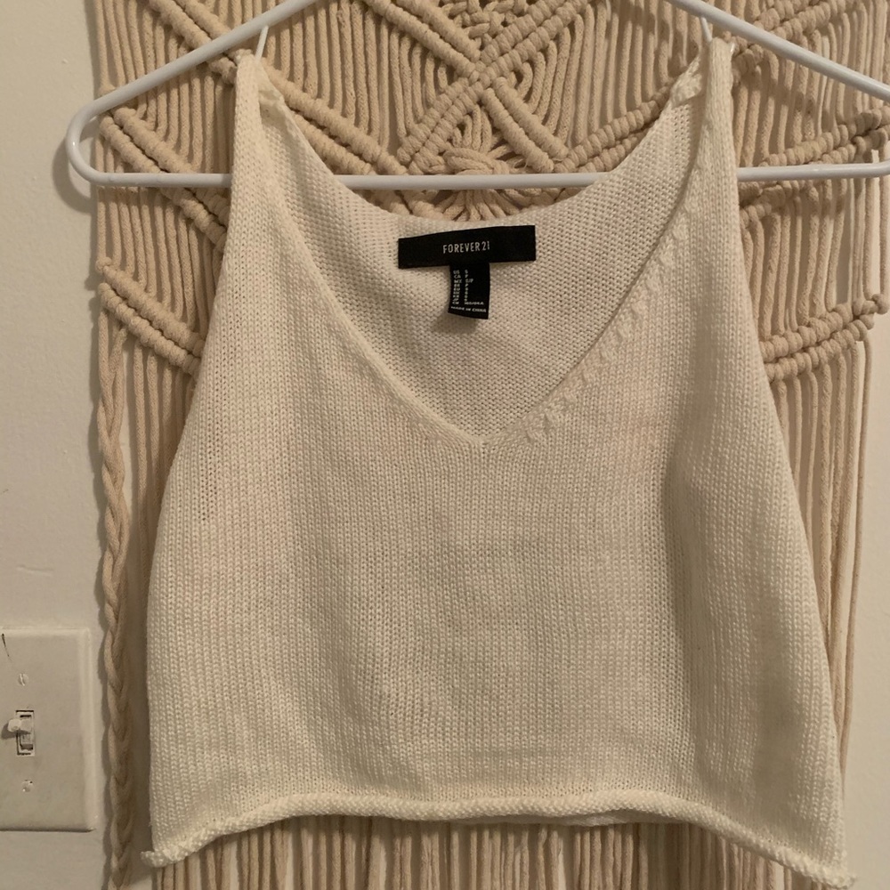Knit Crop Top